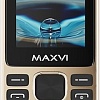 Мобильный телефон Maxvi X11 (золотистый)