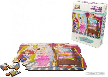 Пазл Нескучные игры Страна сказок. Принцесса на горошине 8377/48