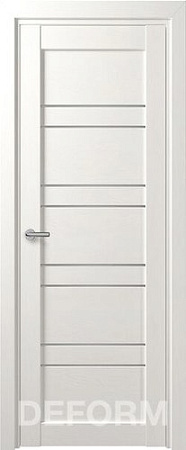 Межкомнатная дверь Юркас Deform D15 ДО 60x200 (дуб шале снежный/мателюкс)