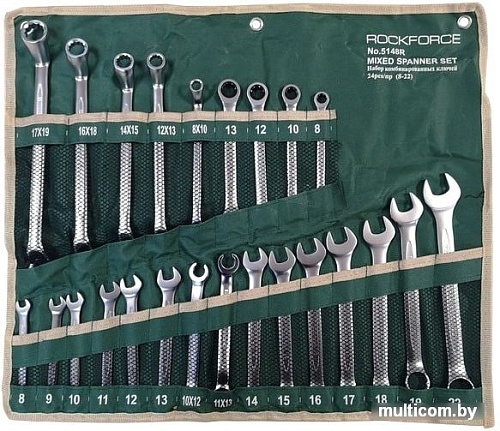 Набор ключей RockForce RF-5148R (24 предмета)