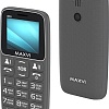 Кнопочный телефон Maxvi B110 (серый)