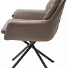 Стул M-City Guara поворотный 619M05464 (серыйRaven 18/черный каркас)