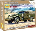 Сборная модель Звезда Бронеавтомобиль М-3 Скаут
