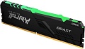 Оперативная память Kingston FURY Beast RGB 8ГБ DDR4 3200 МГц KF432C16BB2A/8