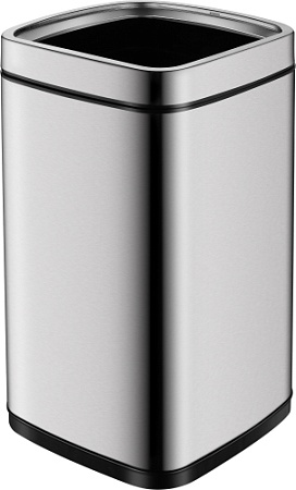 Мусорное ведро WeltWasser Noland MT 12L (матовая сталь)