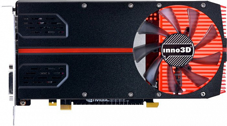 Видеокарта Inno3D GeForce GTX 1050 Ti 1-Slot Edition 4GB GDDR5