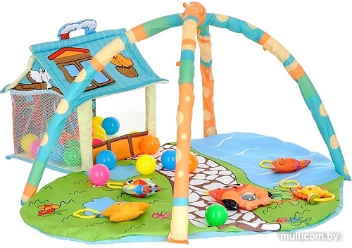 Развивающий коврик Pituso Дом на лужайке JL625-1A