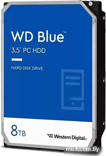 Жесткий диск WD Blue 8TB WD80EAAZ