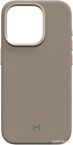 Чехол для телефона Magssory Eco Leather Case для iPhone 15 Pro Latte CLT015l