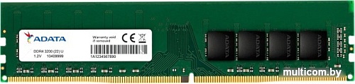 Оперативная память A-Data Premier 8GB DDR4 PC4-25600 AD4U32008G22-BGN