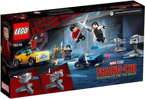 Конструктор LEGO Marvel Super Heroes 76176 Побег от Десяти колец