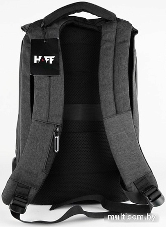 Городской рюкзак HAFF Workaday HF1113 (черный/коричневый)