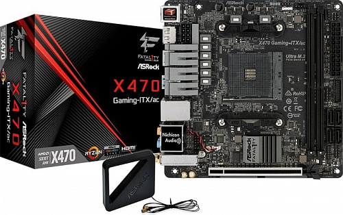 Материнская плата ASRock Fatal1ty X470 Gaming-ITX/ac