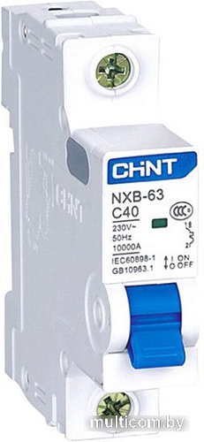Выключатель автоматический Chint NXB-63 1P 16A 6кА C 814014