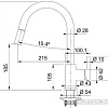 Смеситель Franke Lina 115.0626.055 (оникс)