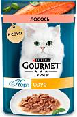 Пресервы Gourmet Перл лосось соус 75 г