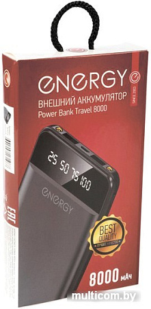 Внешний аккумулятор Energy Travel 8000mAh (черный)