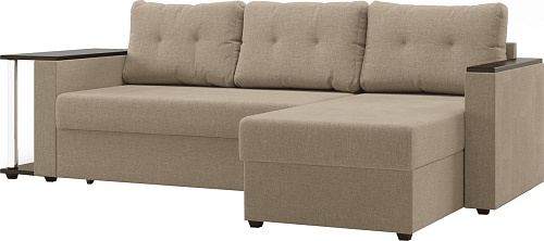 Угловой диван Mio Tesoro Атланта 110 (Savana Camel)