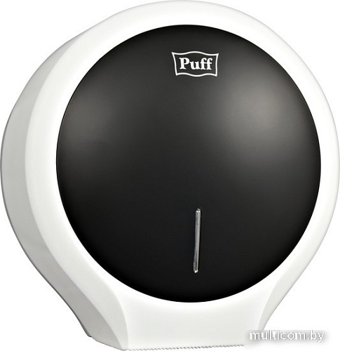 Диспенсер для туалетной бумаги Puff 7135S (белый/черный)
