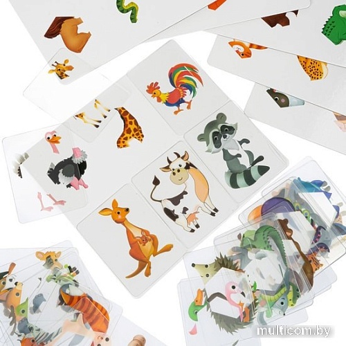 Развивающая игра Bondibon Лото Кто это спрятался? ВВ4706