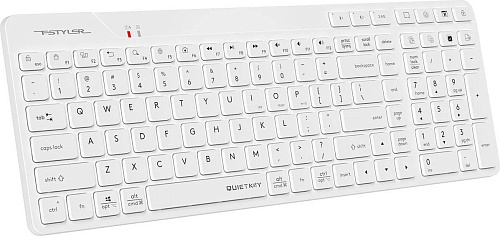 Клавиатура A4Tech Fstyler FBK27C AS (белый)