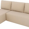 Угловой диван Mio Tesoro Берген левый (рогожка, бежевый)