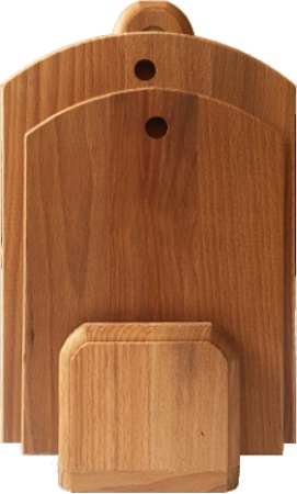 Набор разделочных досок Чинар Полубочка 017-2