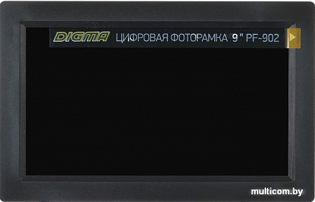 Цифровая фоторамка Digma PF-902 (черный)