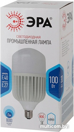 Светодиодная лампа ЭРА LED Power T160 E27/E40 100 Вт 4000 К