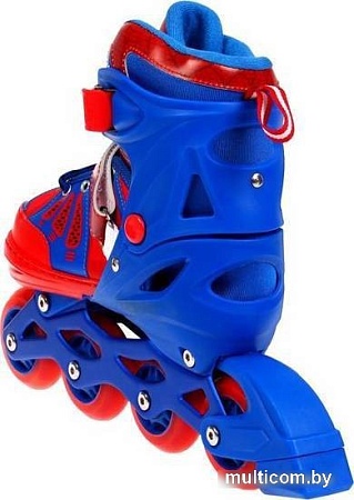 Роликовые коньки Onlitop 9314687 (р. 38-41, синий/красный)