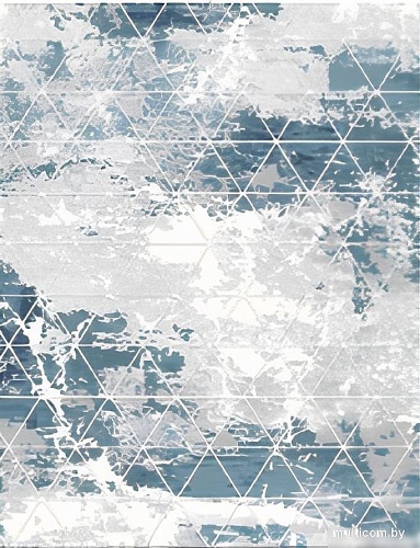 Ковер для жилой комнаты Linea Hali Elegant P1333-NAVY (1.4x2)