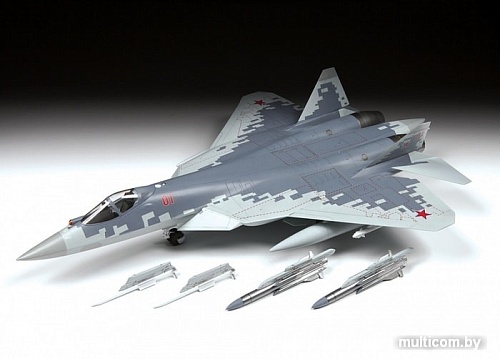 Сборная модель Звезда Российский истребитель Су-57