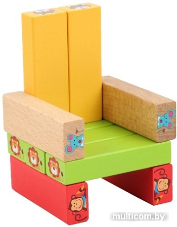 Развивающая игра Lucy & Leo Падающая башня. Угадай кто LL236