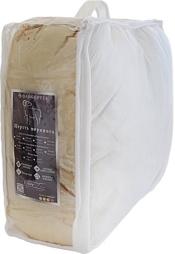 Одеяло Файбертек ШМ.2.06.П 205x150 (шерсть мериноса)