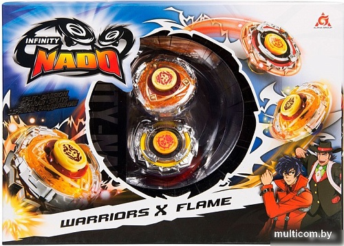 Волчок Infinity Nado Сплит Warriors&Flame 36057