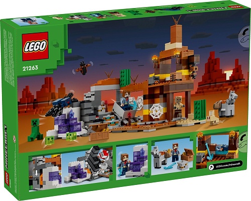 Конструктор LEGO Minecraft 21263 Шахта пустоши
