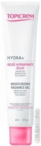 Topicrem Гель для лица Hydra+ Увлажняющий Сияние 40 мл