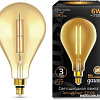 Светодиодная лампочка Gauss Filament PS160 E27 6W 890lm 2700K golden straight 179802118