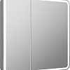 Континент Шкаф с зеркалом Elliott Led 80x80 (с датчиком движения)