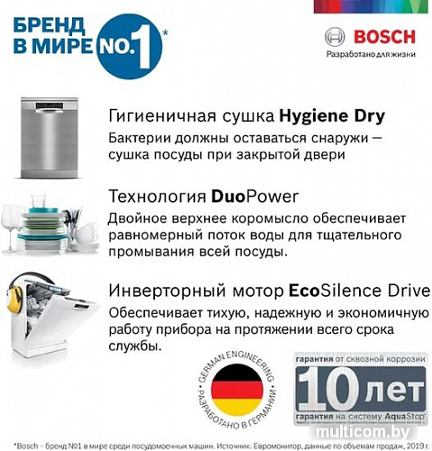 Посудомоечная машина Bosch SPV2HMX4FR