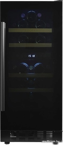 Винный шкаф ZUGEL ZCWI310DB Dual Zone
