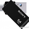 USB Flash Sony USB On-The-Go 64GB Black (USM64SA2B)