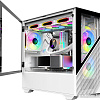 Корпус 1stPlayer DK D7 D7-WH-3F1-W