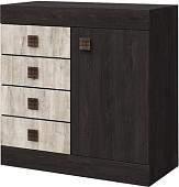 Комод КМК Мебель Лондон 1Д4Я 0467.13 (дуб кентерберри-сосна натуральная)