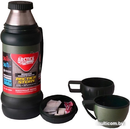 Термос Арктика 109-1000M Green