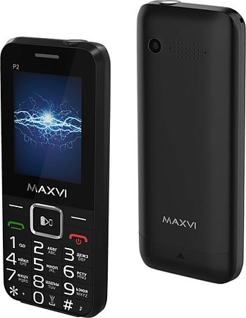 Мобильный телефон Maxvi P2 (черный)
