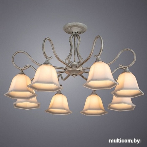 Люстра средней высоты Arte Lamp Merry A2714PL-8WG