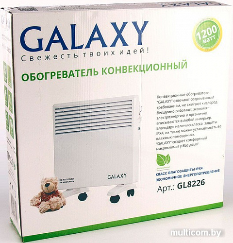 Конвектор Galaxy GL8226 (белый)