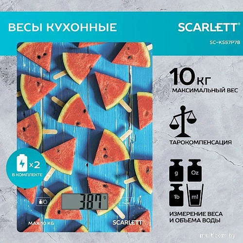 Кухонные весы Scarlett SC-KS57P78