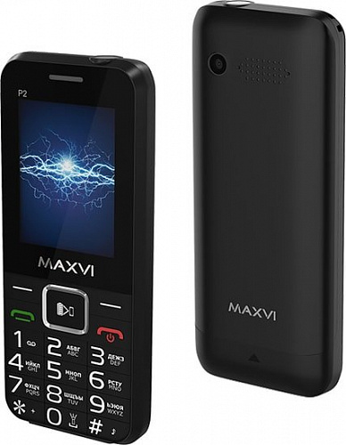Мобильный телефон Maxvi P2 (черный)